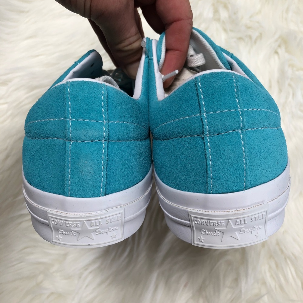 NWOB 💙CONVERSE 1 STAR LOW SUEDE MENS SIZE 10 - Picture 7 of 7